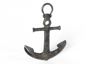 Ship anchor 3D 모델