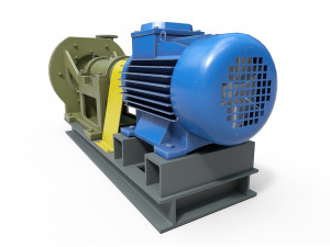 Pump centrifugal 3D-Modell