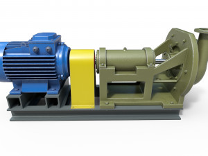 Pump centrifugal 3D-Modell
