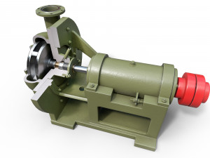 Pump centrifugal 3D-Modell