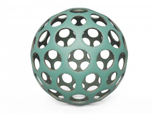 Esfera com furos Modelo 3D
