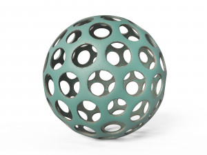 Sphere with holes 3D 模型