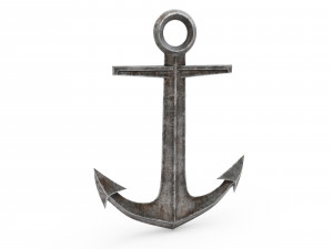 Ship anchor Model 3D