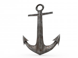 Ship anchor Modelo 3D