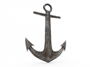Ship anchor Modelo 3D