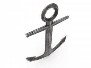 Ship anchor Modelo 3D