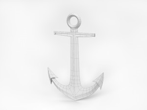Ship anchor Modelo 3D