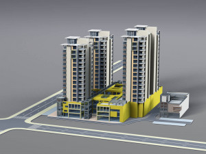 Buildings 3D 모델
