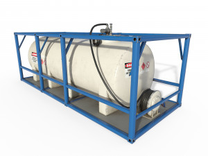 Tank Container gas 3D 모델