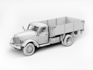 Zis 150 3D-Modell