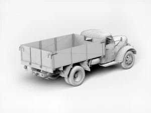 Zis 150 3D Model