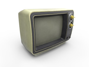 Old TV 3D मॉडल
