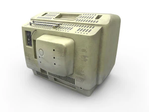 TV antiga Modelo 3D