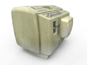 TV antiga Modelo 3D