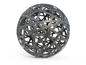 장식용 공 3D 모델