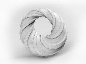 装饰细节 3D 模型