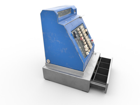 Cash register Model 3D