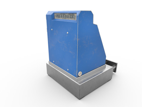 Cash register Model 3D