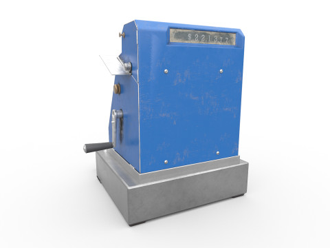 Cash register Model 3D