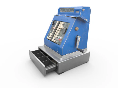Cash register 3D Model