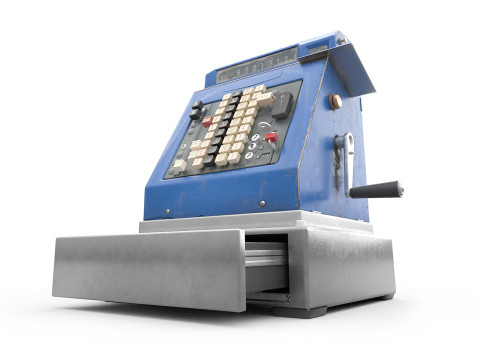 Cash register 3D-Modell