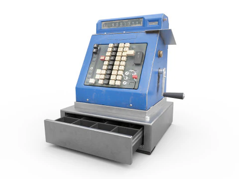 Cash register 3D Model