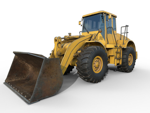 Wheel Loader 3D-Modell