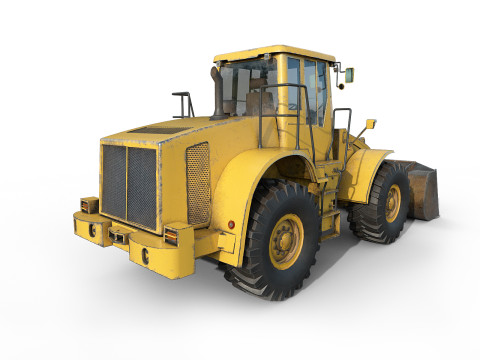 Wheel Loader 3D मॉडल