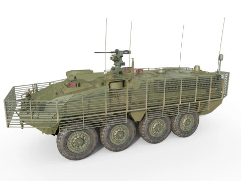 M1130 CVStryker Modello 3D