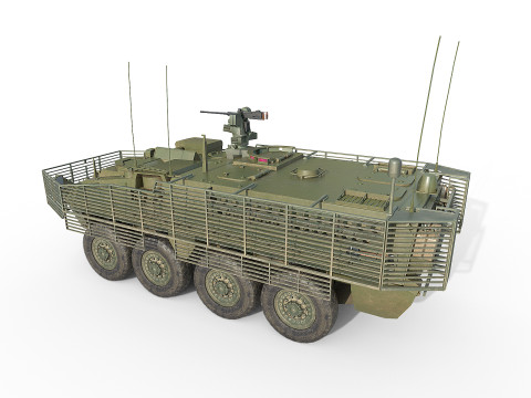 M1130 CV Stryker 3D Model