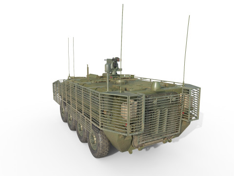 M1130 CV Stryker 3D Model