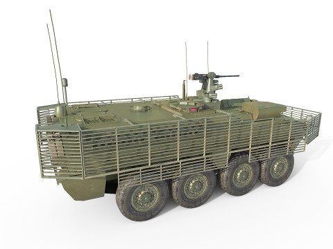 M1130 CV Stryker 3D Model