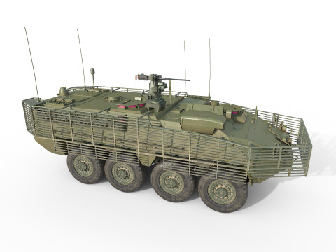 M1130 CV Stryker 3D Model