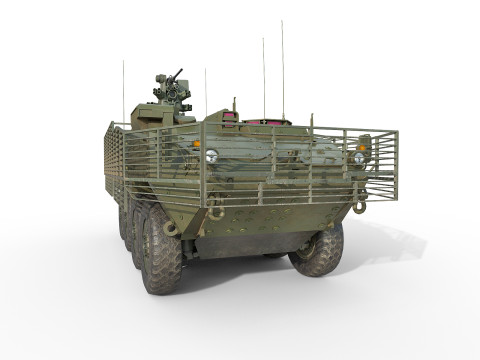 M1130 CV Stryker 3D Model