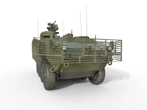 M1130 CVStryker Modello 3D