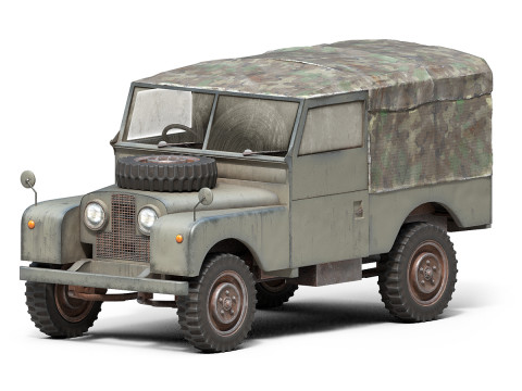 Off-Road SUV Vehicle 3D Model
