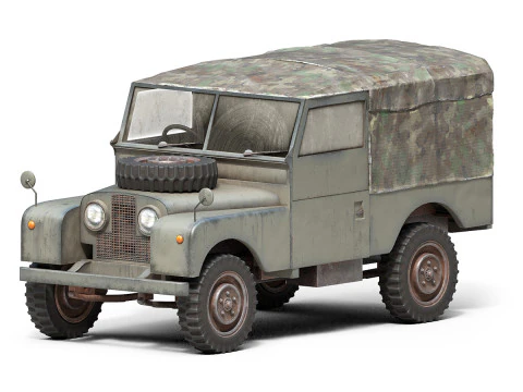 ऑफ-रोड एसयूवी वाहन 3D मॉडल