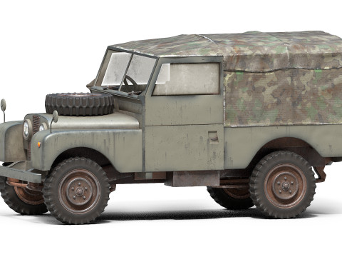 Off-Road SUV Vehicle Model 3D