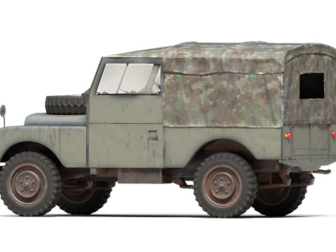 Off-Road SUV Vehicle Model 3D