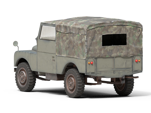 Off-Road SUV Vehicle Model 3D