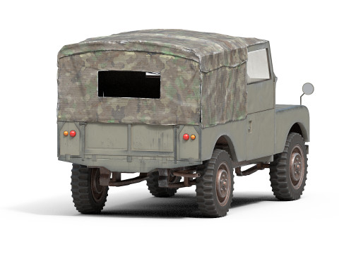Off-Road SUV Vehicle Model 3D
