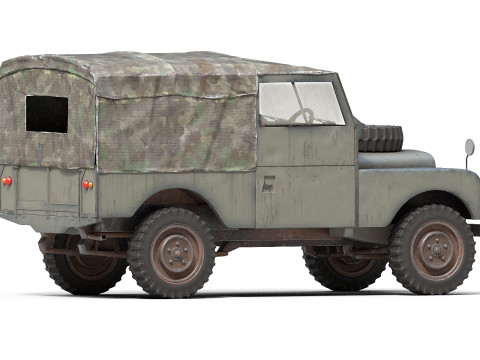 Off-Road SUV Vehicle Model 3D