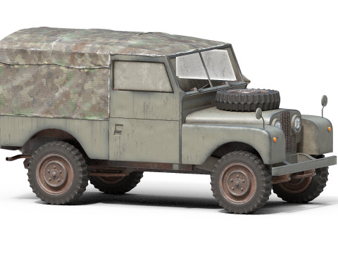 Off-Road SUV Vehicle Model 3D