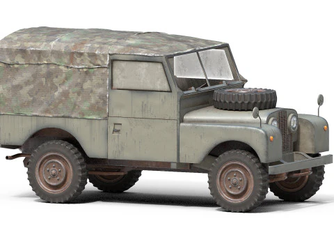 Off-Road SUV Vehicle 3D Model