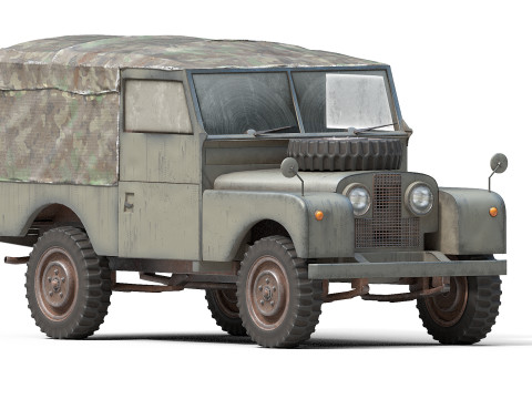 Off-Road SUV Vehicle Model 3D