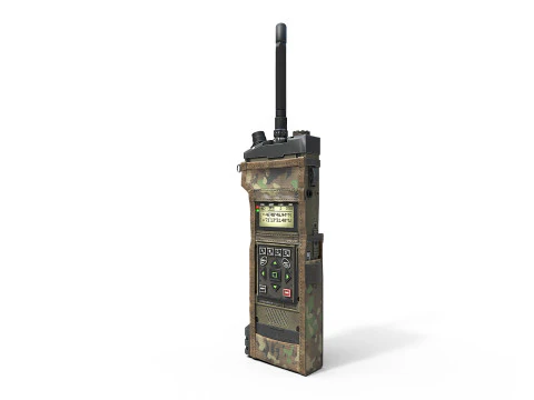 Military Radio 3D Model
