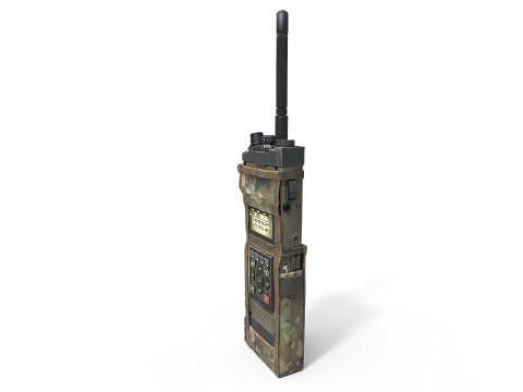 Military Radio Modelo 3D