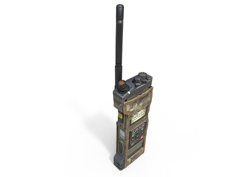 Military Radio Modelo 3D