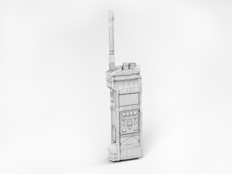 Military Radio Modelo 3D