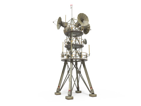 Radar antenna Model 3D